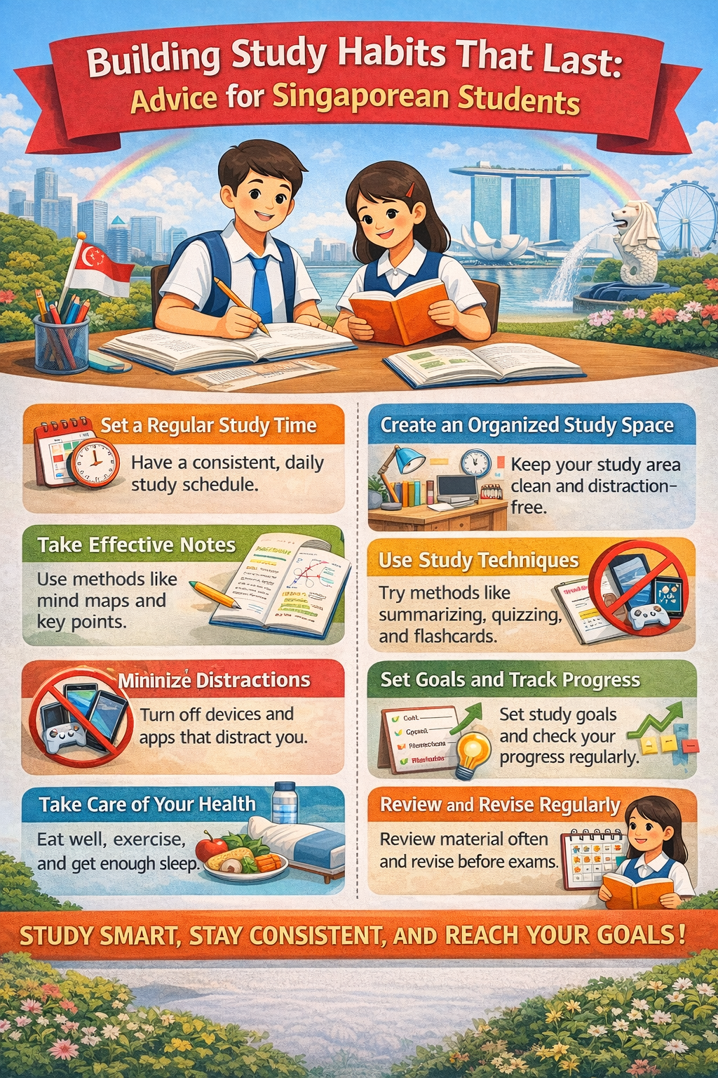 Building Study Habits That Last: Advice for Singaporean Students