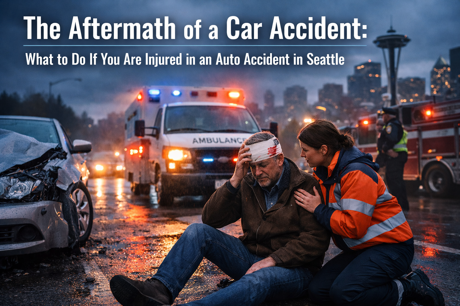 The Aftermath of a Car Accident: What to Do If You Are Injured in an Auto Accident in Seattle