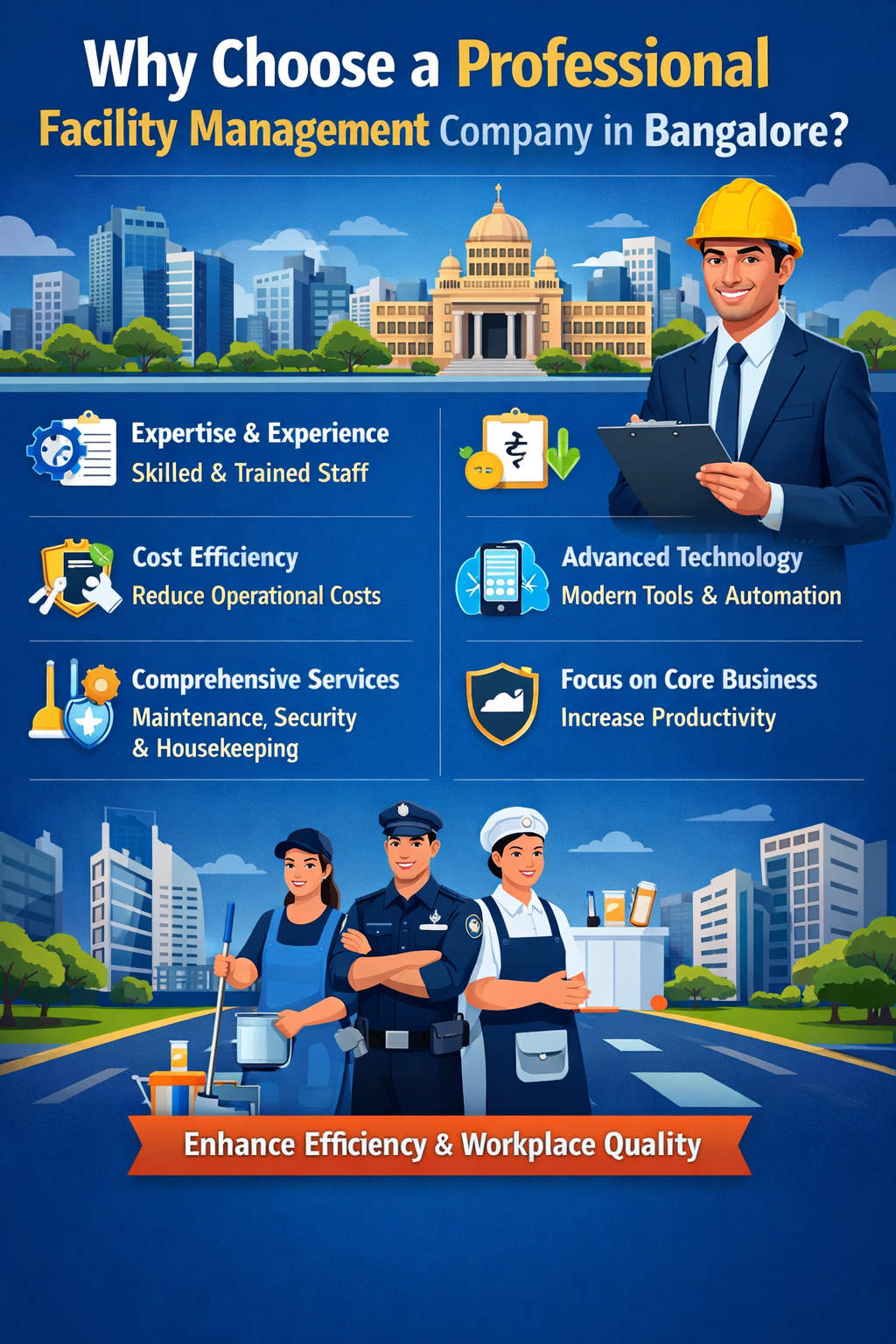 Why Choose a Professional Facility Management Company in Bangalore?
