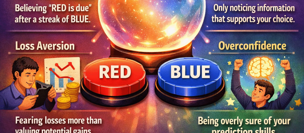 Cognitive Biases That Affect Online Color Prediction Game Outcomes