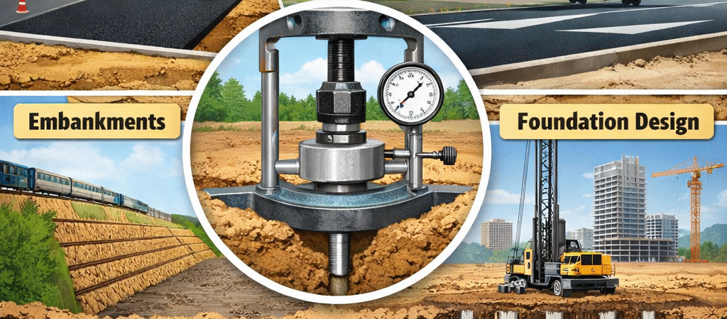 Real-World Applications of the In-Situ CBR Test in Civil Engineering