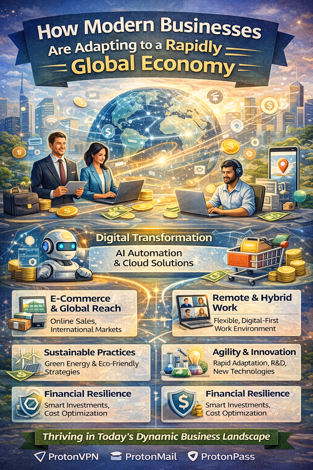 How Modern Businesses Are Adapting to a Rapidly Changing Global Economy