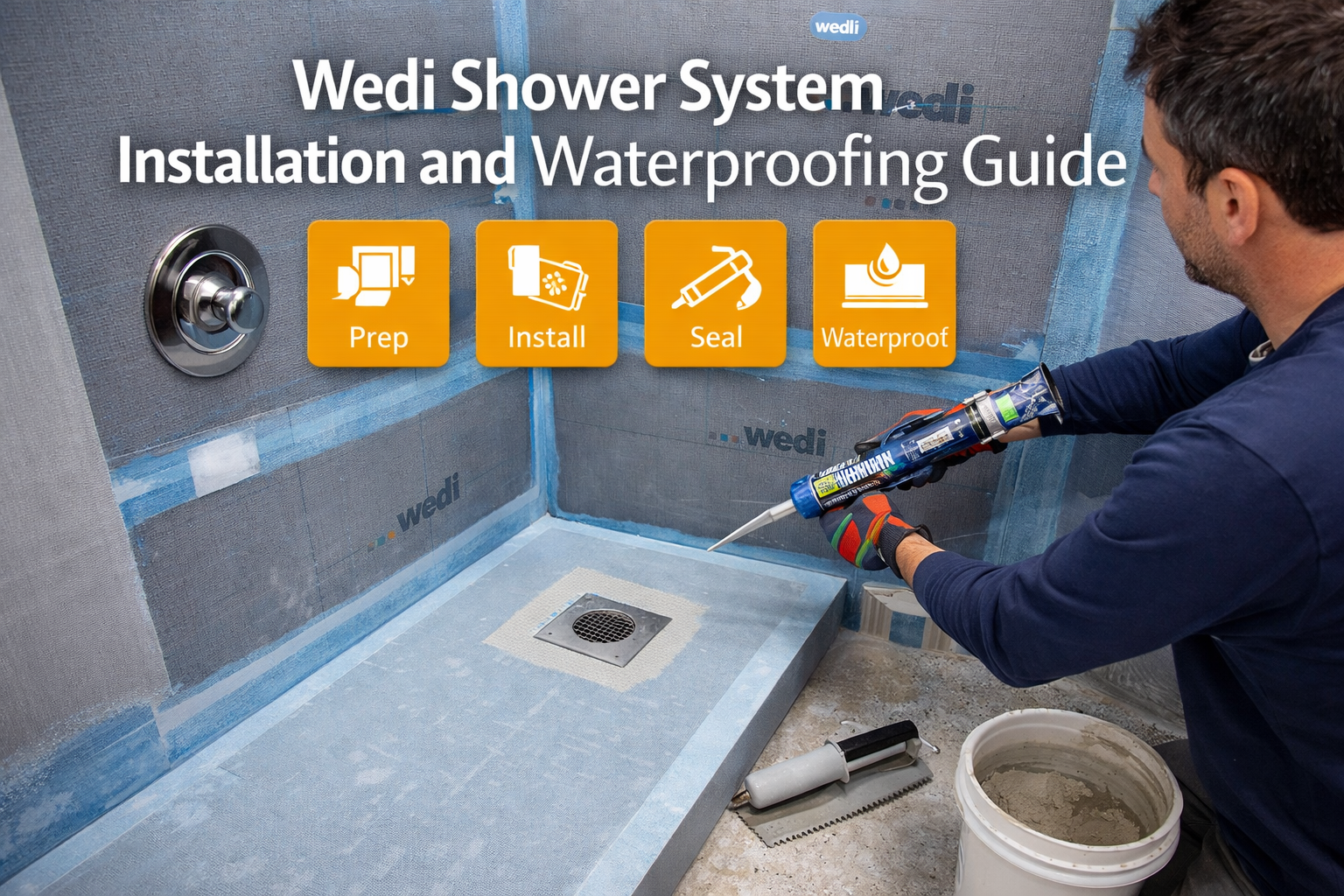 Wedi Shower System Installation and Waterproofing Guide
