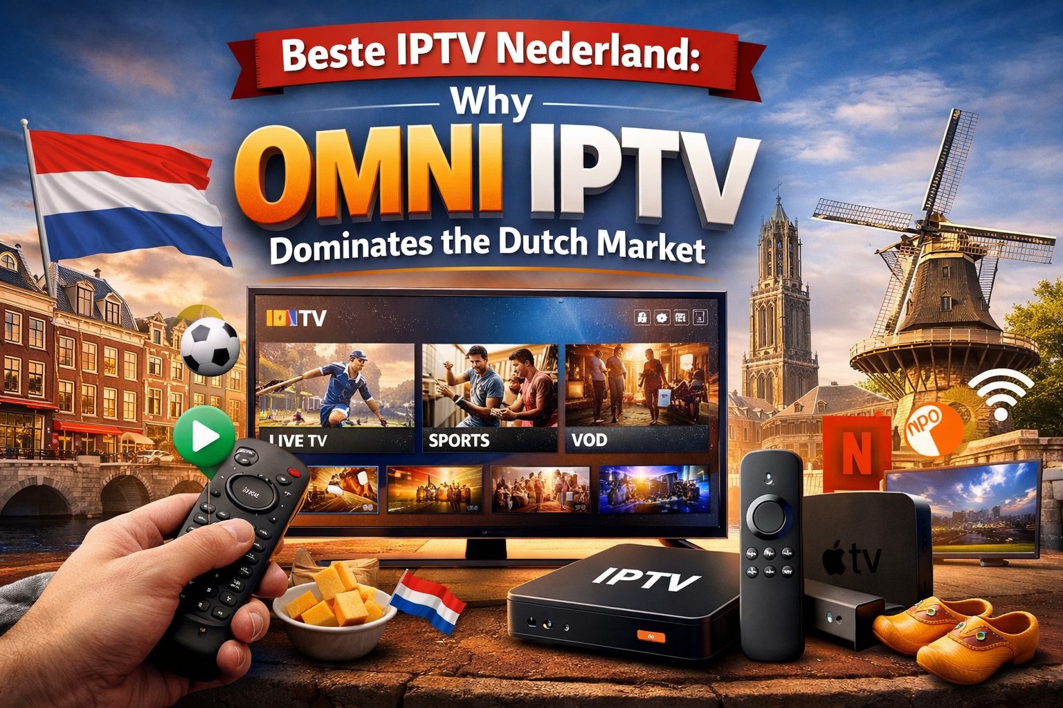 Beste IPTV Nederland: Why Omni IPTV Dominates the Dutch Market