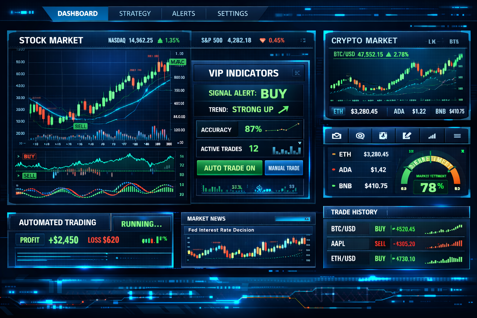 Predict Any Market 24/7: How VIP Indicators Gives Traders an Unfair Edge in Stocks and Crypto