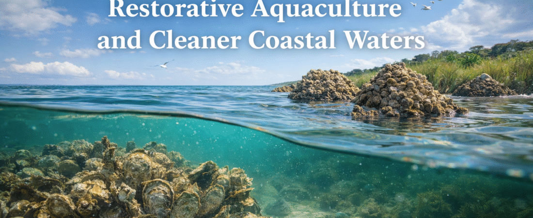 Oysters As Climate Helpers: Restorative Aquaculture and Cleaner Coastal Waters