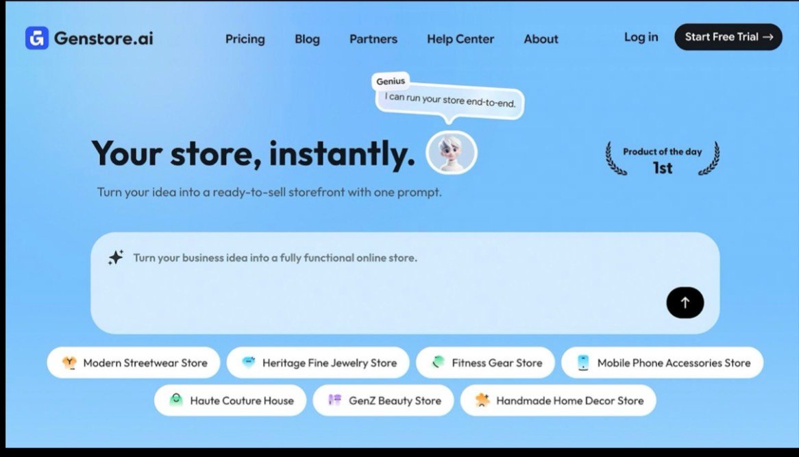 From Idea to Live Store in Minutes: Genstore Launches AI-Native Commerce  With Autonomous Agent Teams