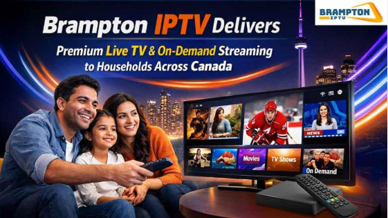 Brampton IPTV Delivers Premium Live TV and On-Demand Streaming to Households Across Canada