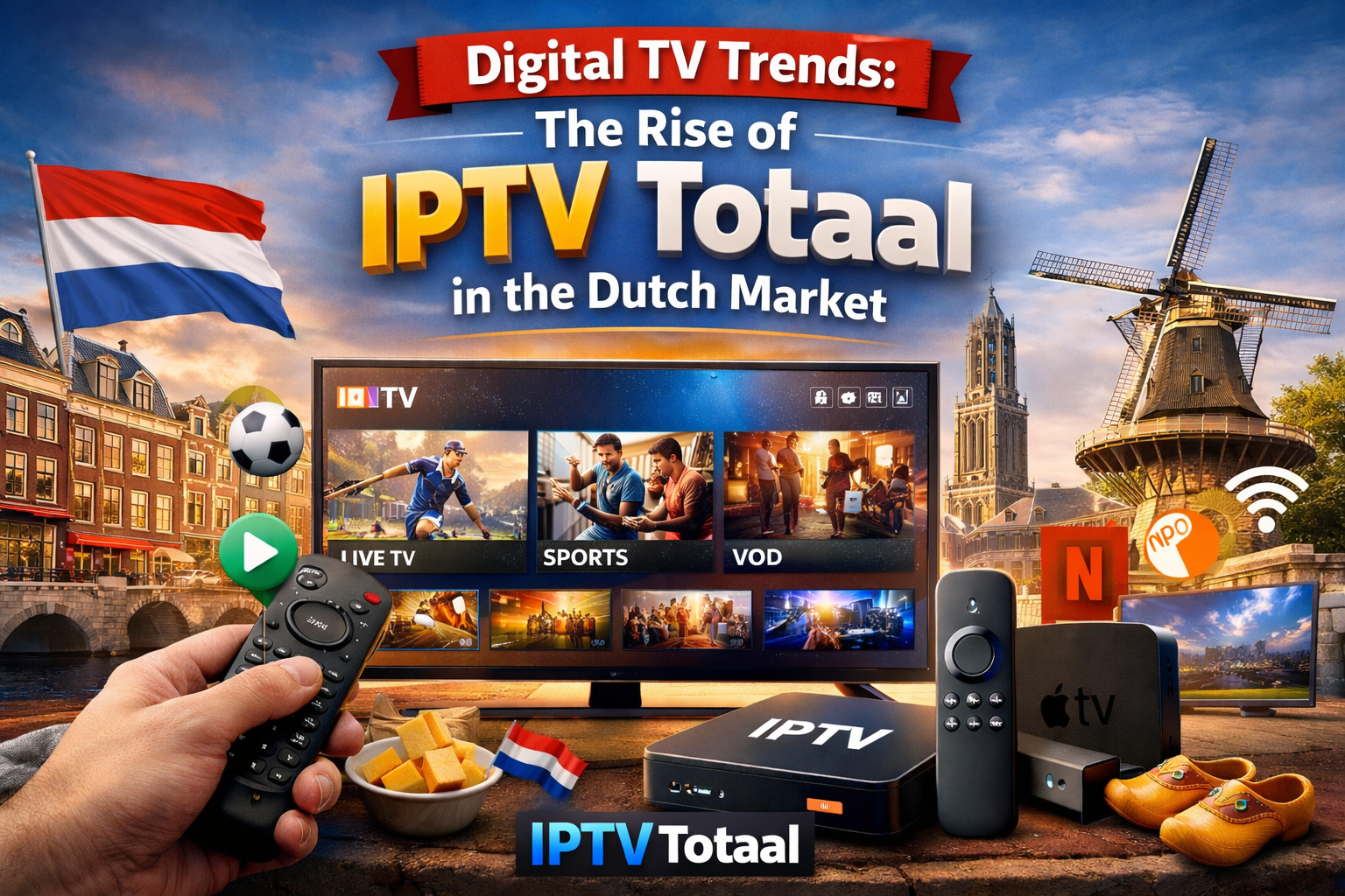 Digital TV Trends: The Rise of IPTV Totaal in the Dutch Market