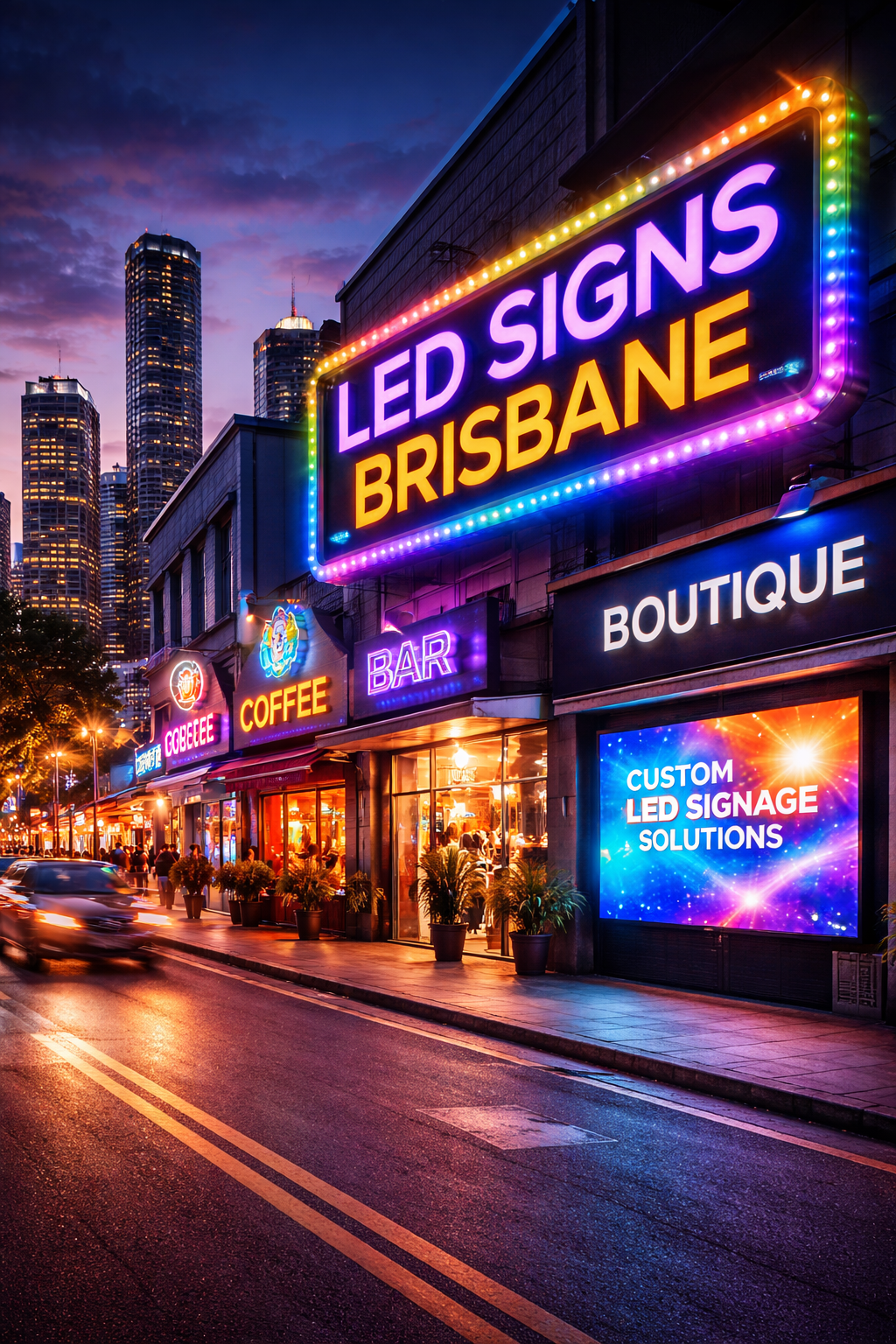 LED Signs Brisbane: Custom LED Signage Solutions to Make Your Business Shine
