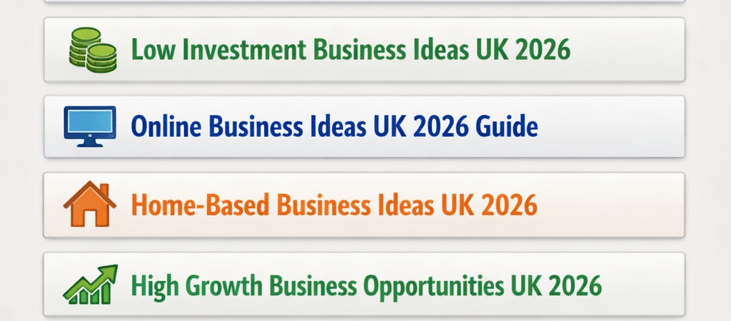 Best Business Ideas in the UK (2026 Guide)