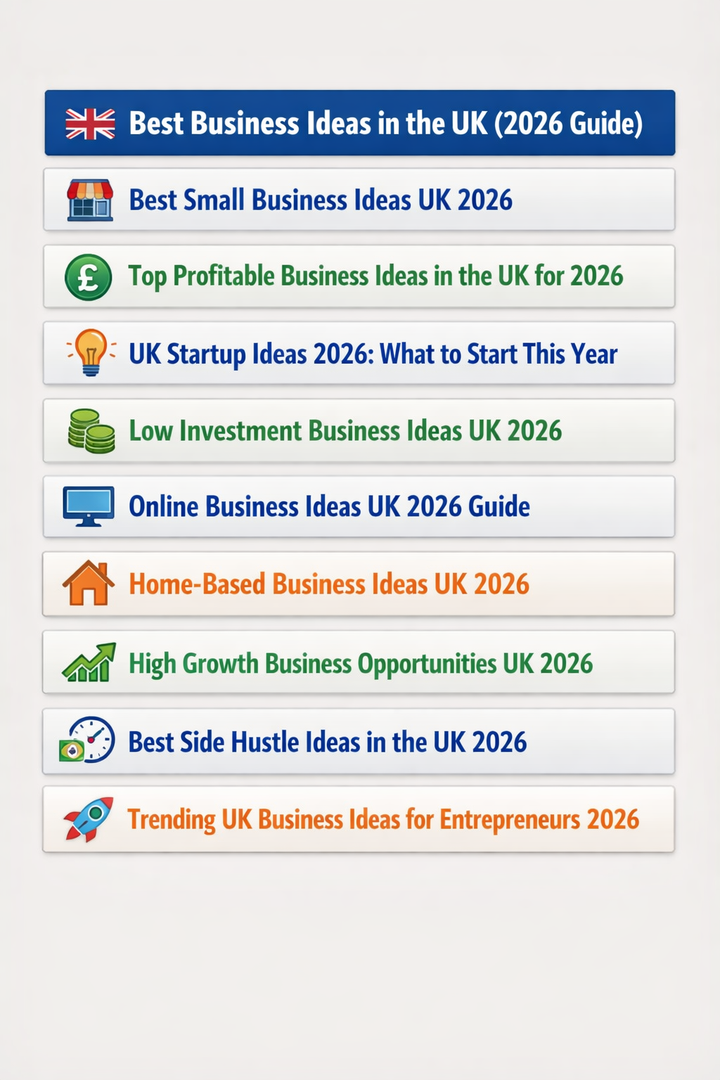 Best Business Ideas in the UK (2026 Guide)