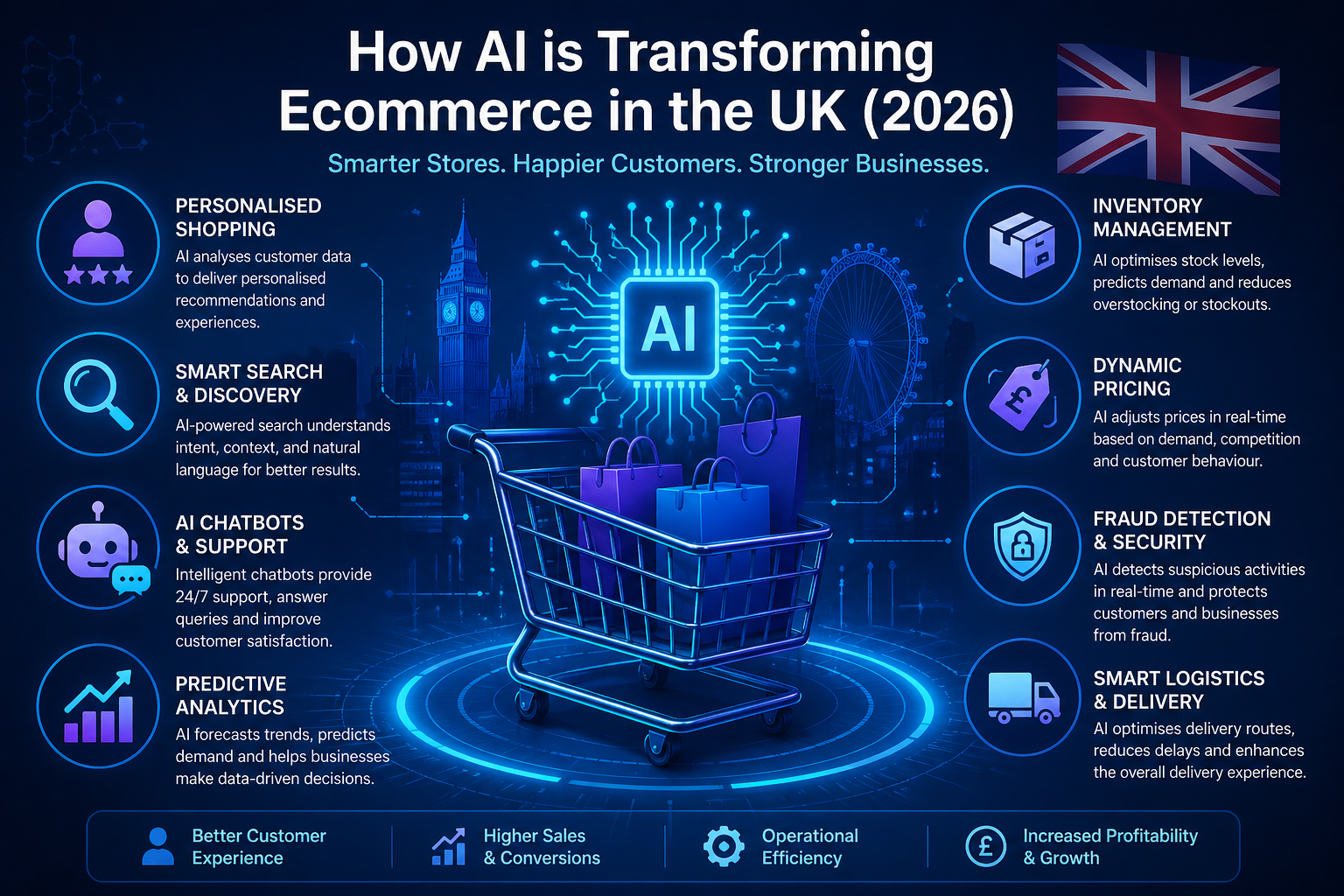 How AI is Transforming eCommerce in the UK (2026): A Complete Guide for Businesses