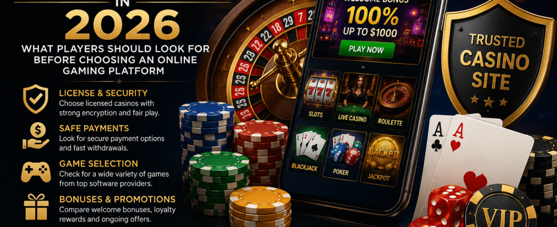 What Players Should Look for Before Choosing an Online Gaming Platform