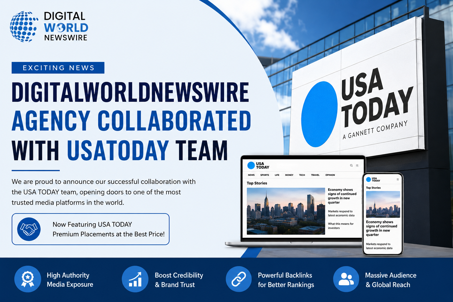 DigitalWorldNewsWire Agency: Expanding Global Reach with Premium Media Distribution Opportunities