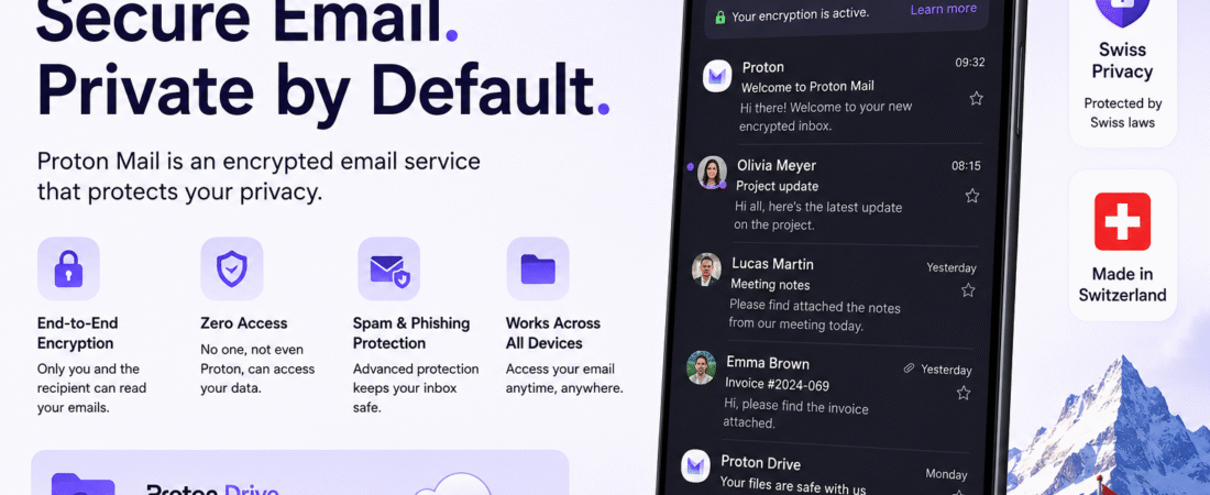 Proton Mail Android App: Secure Email and Cloud Storage Made Easy