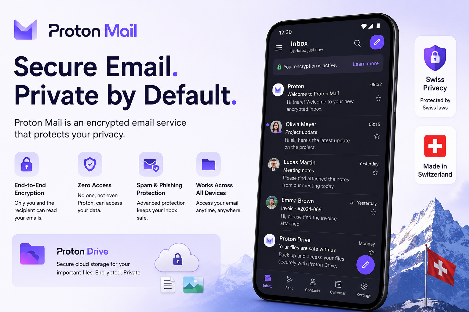 Proton Mail Android App: Secure Email and Cloud Storage Made Easy