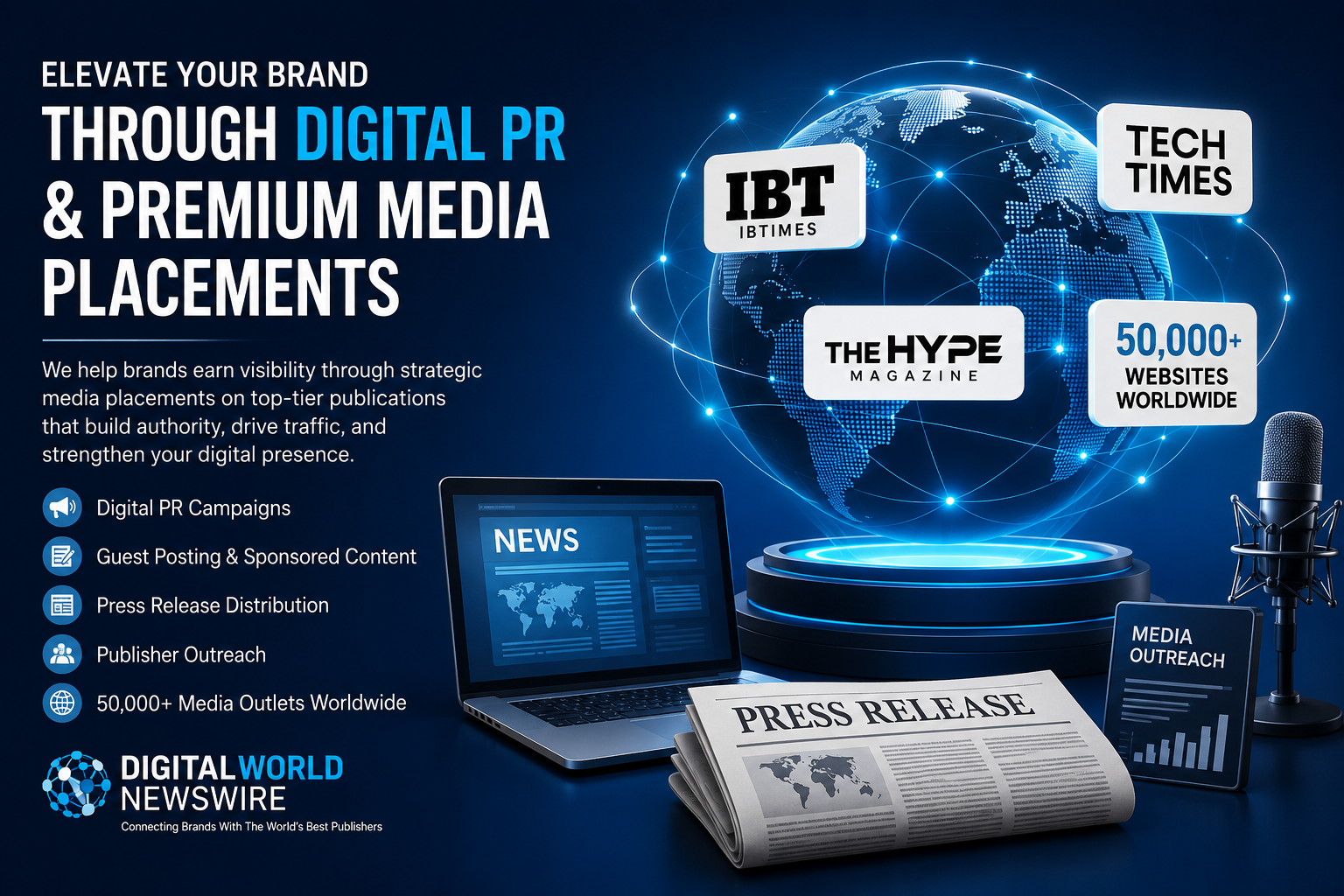 Get your brand feature on thehypemagazine with digitalworldnewswire