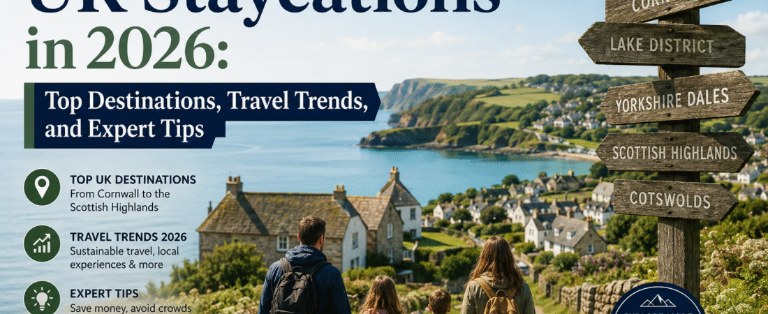 The Ultimate Guide to UK Staycations in 2026: Top Destinations, Travel Trends, and Expert Tips