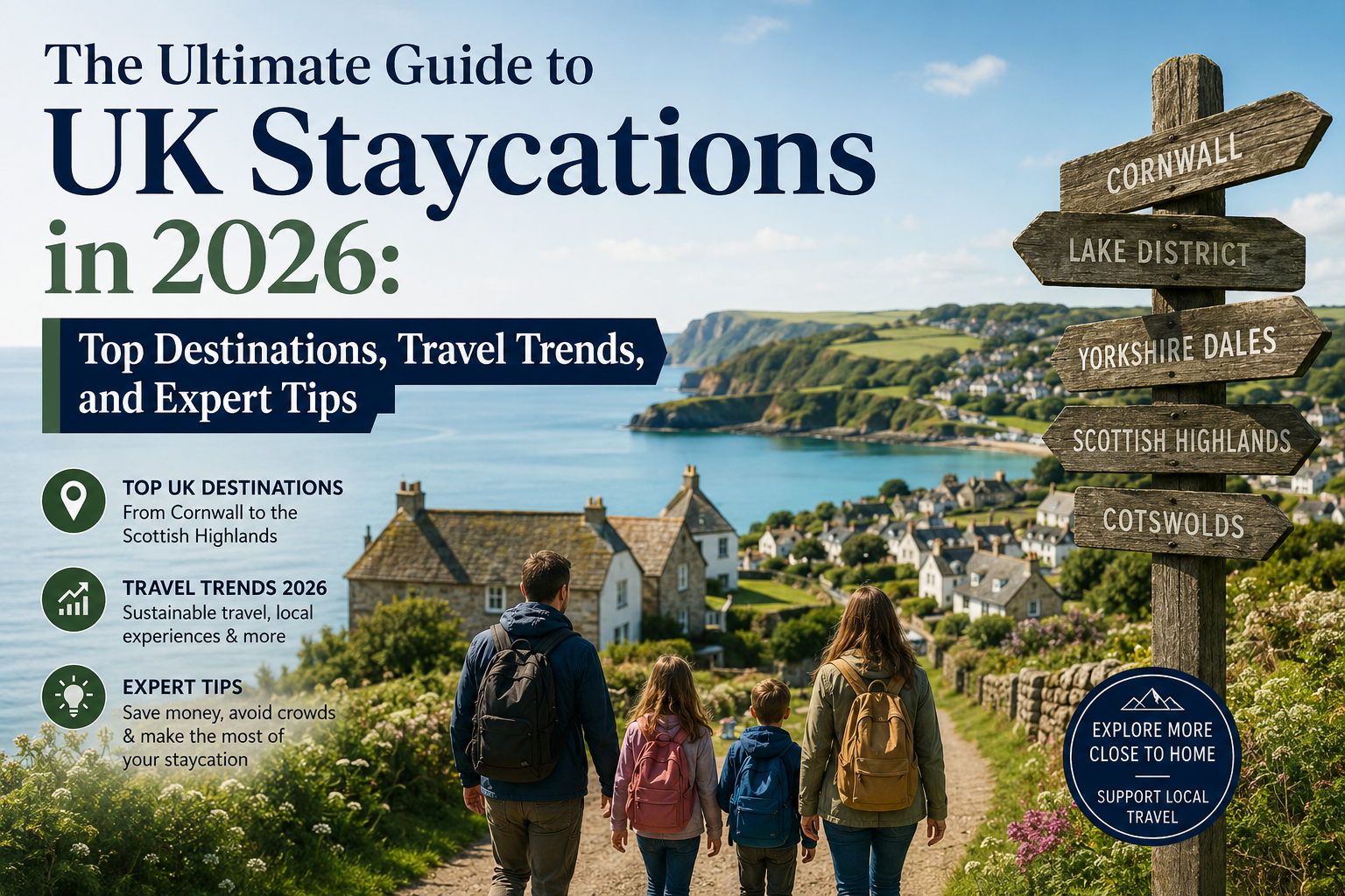 The Ultimate Guide to UK Staycations in 2026: Top Destinations, Travel Trends, and Expert Tips