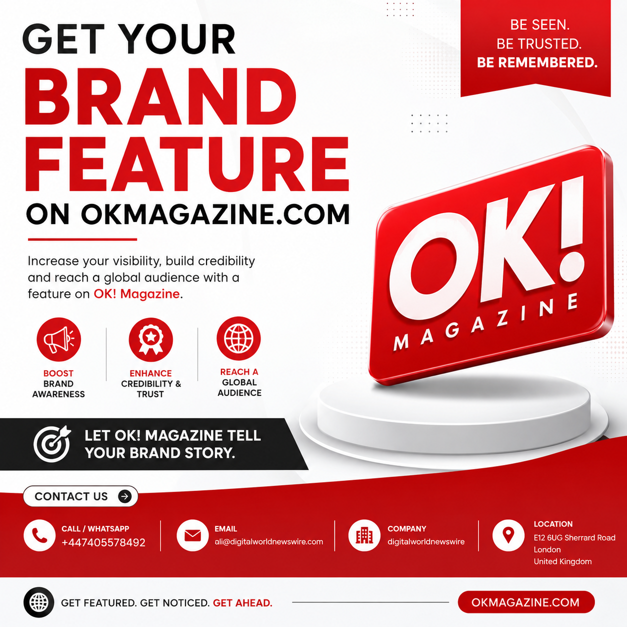 Get Your Brand Featured on OKMagazine.com: Why Businesses Choose Digital World News Wire